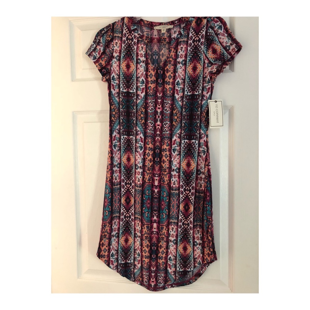 No Comment t-shirt bodycon dress